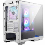 MSI MAG Pano M100R Gaming Micro Tower Κουτί Υπολογιστή με Πλαϊνό Παράθυρο Λευκό