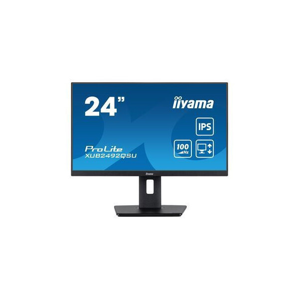Iiyama Prolite XUB2492QSU-B1 IPS Monitor 24 QHD 2560x1440