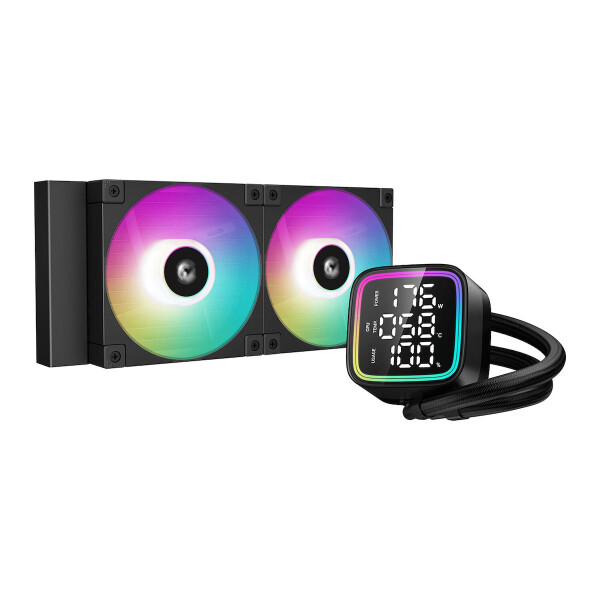 Deepcool LD240 Υδρόψυξη Επεξεργαστή Διπλού Ανεμιστήρα 120mm για Socket AM4/AM5/1700/1200/115x