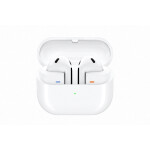 Samsung Galaxy Buds3 Bluetooth Handsfree Ακουστικά με Αντοχή στον Ιδρώτα και Θήκη Φόρτισης Λευκά