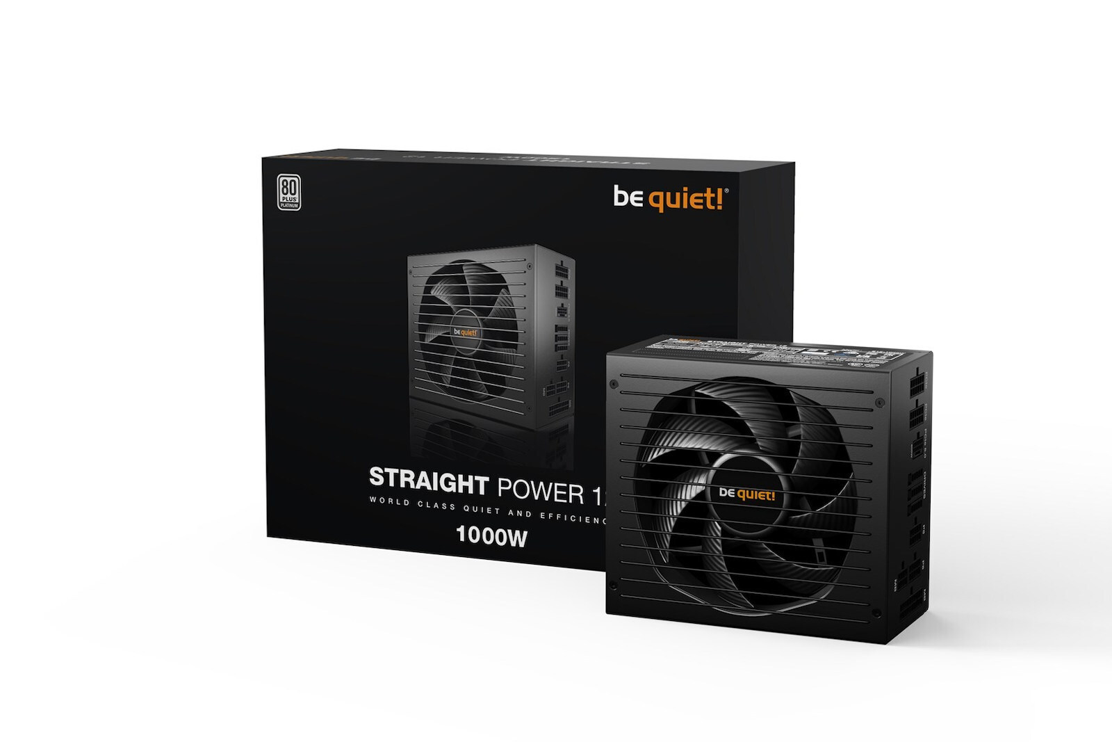Be Quiet Straight Power 12 1000W Μαύρο Τροφοδοτικό Υπολογιστή Full Modular 80 Plus Platinum