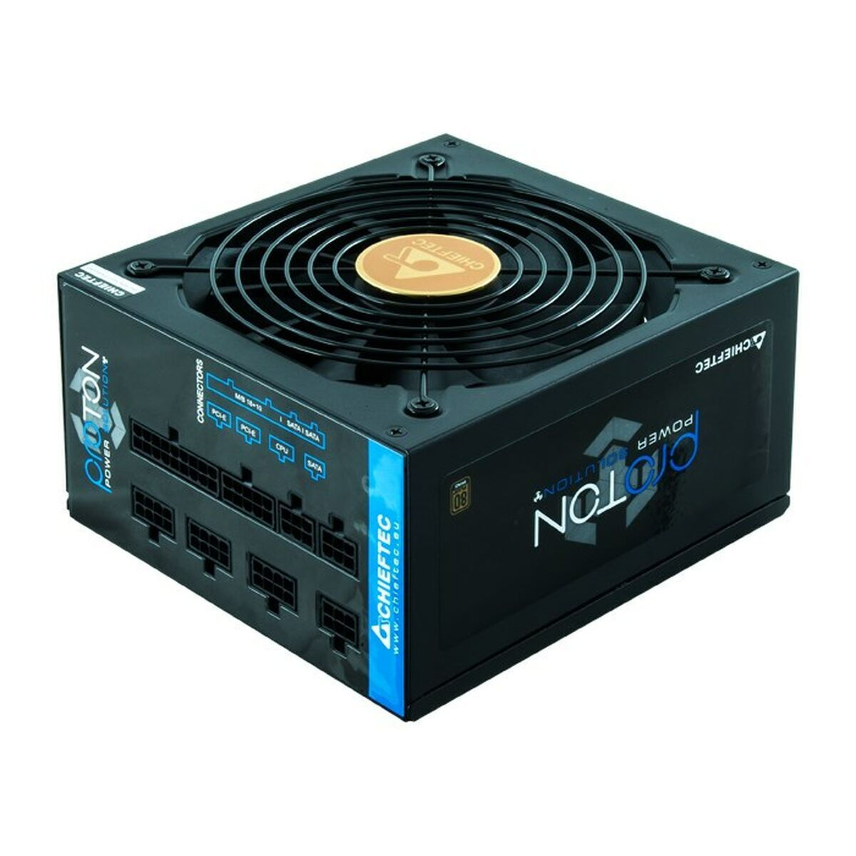 Chieftec Proton 850W Μαύρο Τροφοδοτικό Υπολογιστή Full Modular 80 Plus Bronze