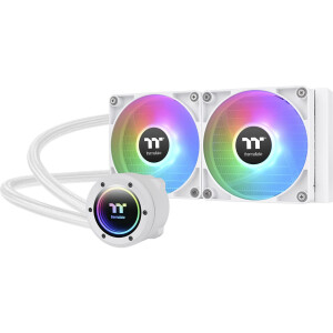 Thermaltake TH240 V2 ARGB Sync v2 Υδρόψυξη Επεξεργαστή Διπλού Ανεμιστήρα 120mm για Socket 1200 Λευκή