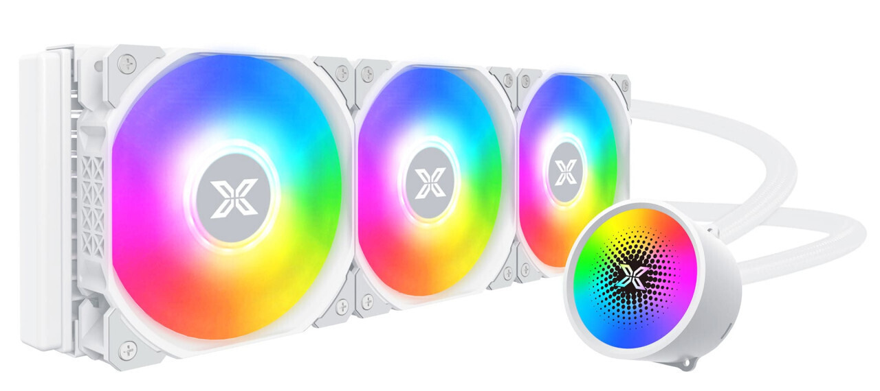 Xigmatek Liquid Killer X 360 Υδρόψυξη Επεξεργαστή Τριπλού Ανεμιστήρα 120mm για Socket AM4/AM5/1700/1200/115x με ARGB Φωτισμό Λευκή