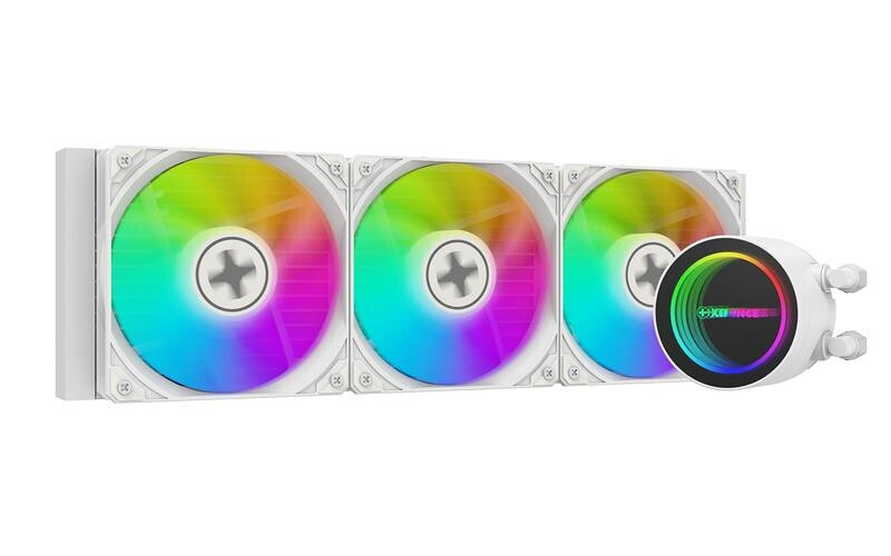 Xilence LiQuRizer LQ360G.ARGB XC998 Υδρόψυξη Επεξεργαστή Τριπλού Ανεμιστήρα 120mm για Socket AM4/AM5/1200/115x Λευκή