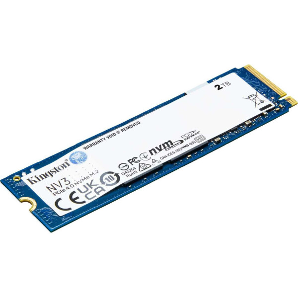 Kingston SSD 2TB M.2 NVMe PCI Express 4.0 Κωδικός SNV3S/2000G