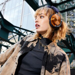 Dyson OnTrac CNC Ασύρματα / Ενσύρματα Over Ear Ακουστικά με 55 ώρες Λειτουργίας και Quick Charge Χάλκινα