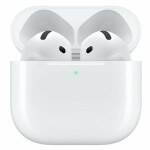 Apple AirPods 4 Earbud Bluetooth Handsfree Ακουστικά με Αντοχή στον Ιδρώτα και Θήκη Φόρτισης Λευκά