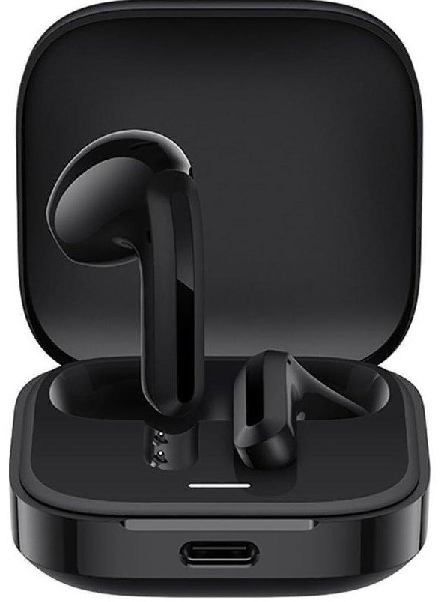 Xiaomi Redmi Buds 6 Active Bluetooth Handsfree Ακουστικά με Θήκη Φόρτισης Μαύρα