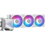MSI MAG CoreLiquid Υδρόψυξη Επεξεργαστή Τριπλού Ανεμιστήρα 120mm για Socket 115x με ARGB Φωτισμό Λευκή