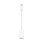 Apple Μετατροπέας USB-C male σε USB-A female Λευκό 1τμχ MW5L3ZM/A