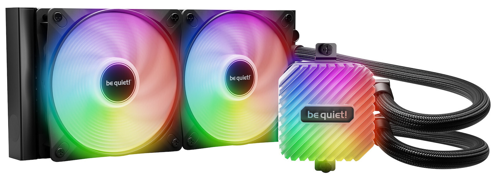 Be Quiet Light Loop Υδρόψυξη Επεξεργαστή Διπλού Ανεμιστήρα 120mm για Socket AM4/AM5/1700/1200/115x με ARGB Φωτισμό