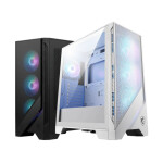MSI Mag Forge 320R Airflow Gaming Midi Tower Κουτί Υπολογιστή με Πλαϊνό Παράθυρο Λευκό