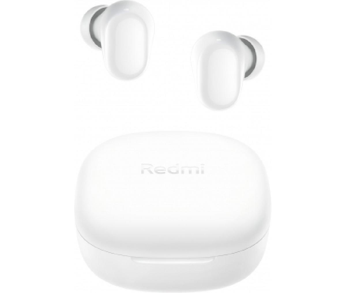 Xiaomi Redmi Buds 6 Play Bluetooth Handsfree Ακουστικά με Θήκη Φόρτισης Λευκά
