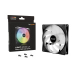 Be Quiet Light Wings LX Case Fan 140mm με ARGB Φωτισμό και Σύνδεση 3-Pin / 4-Pin PWM