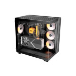 Be Quiet Light Base 600 DX Gaming Midi Tower Κουτί Υπολογιστή με Πλαϊνό Παράθυρο και RGB Φωτισμό Μαύρο