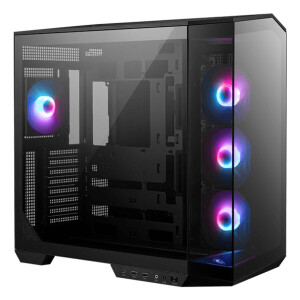 MSI MAG PANO 100R PZ Gaming Midi Tower Κουτί Υπολογιστή με RGB Φωτισμό Μαύρο