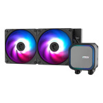 MSI MAG CORELIQUID A13 240 Υδρόψυξη Επεξεργαστή Διπλού Ανεμιστήρα 120mm για Socket AM4/AM5/1700 με ARGB Φωτισμό
