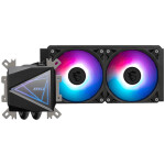 MSI MAG CoreLiquid Υδρόψυξη Επεξεργαστή Διπλού Ανεμιστήρα 120mm για Socket AM4/AM5/1700/1200/115x με ARGB Φωτισμό