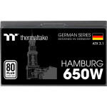 Thermaltake Hamburg 650W Μαύρο Τροφοδοτικό Υπολογιστή Full Wired