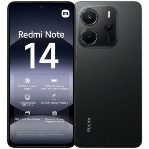Xiaomi Redmi Note 14 4G Dual SIM 8/256GB Midnight Black