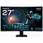 Gigabyte GS27QCA VA HDR Curved Monitor 27 QHD 2560x1440 180Hz