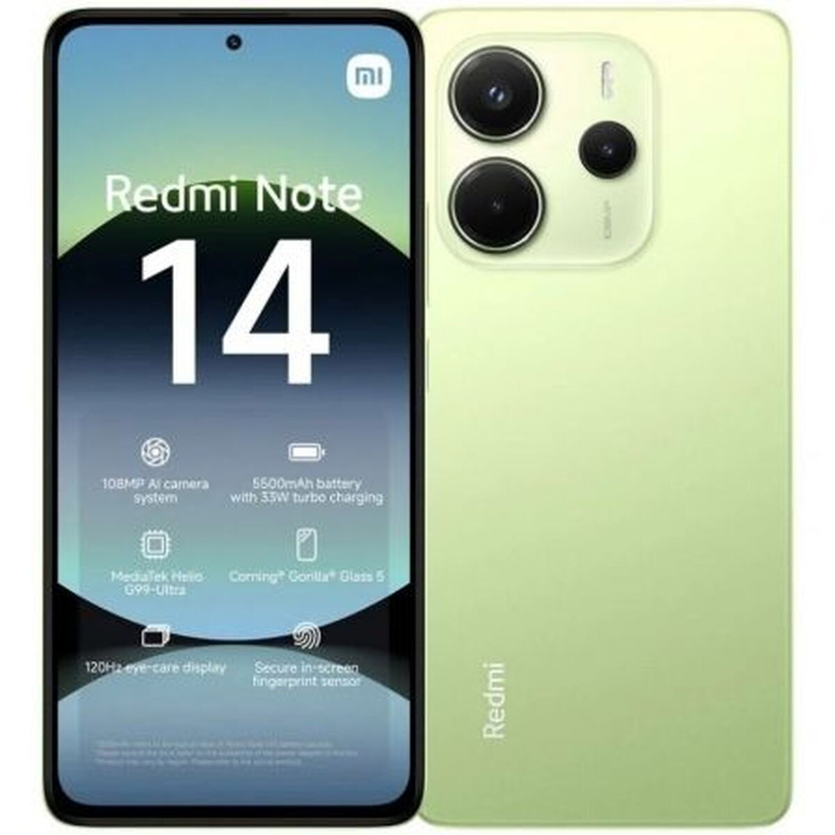Xiaomi Redmi Note 14 4G Dual SIM 6/128GB Lime Green