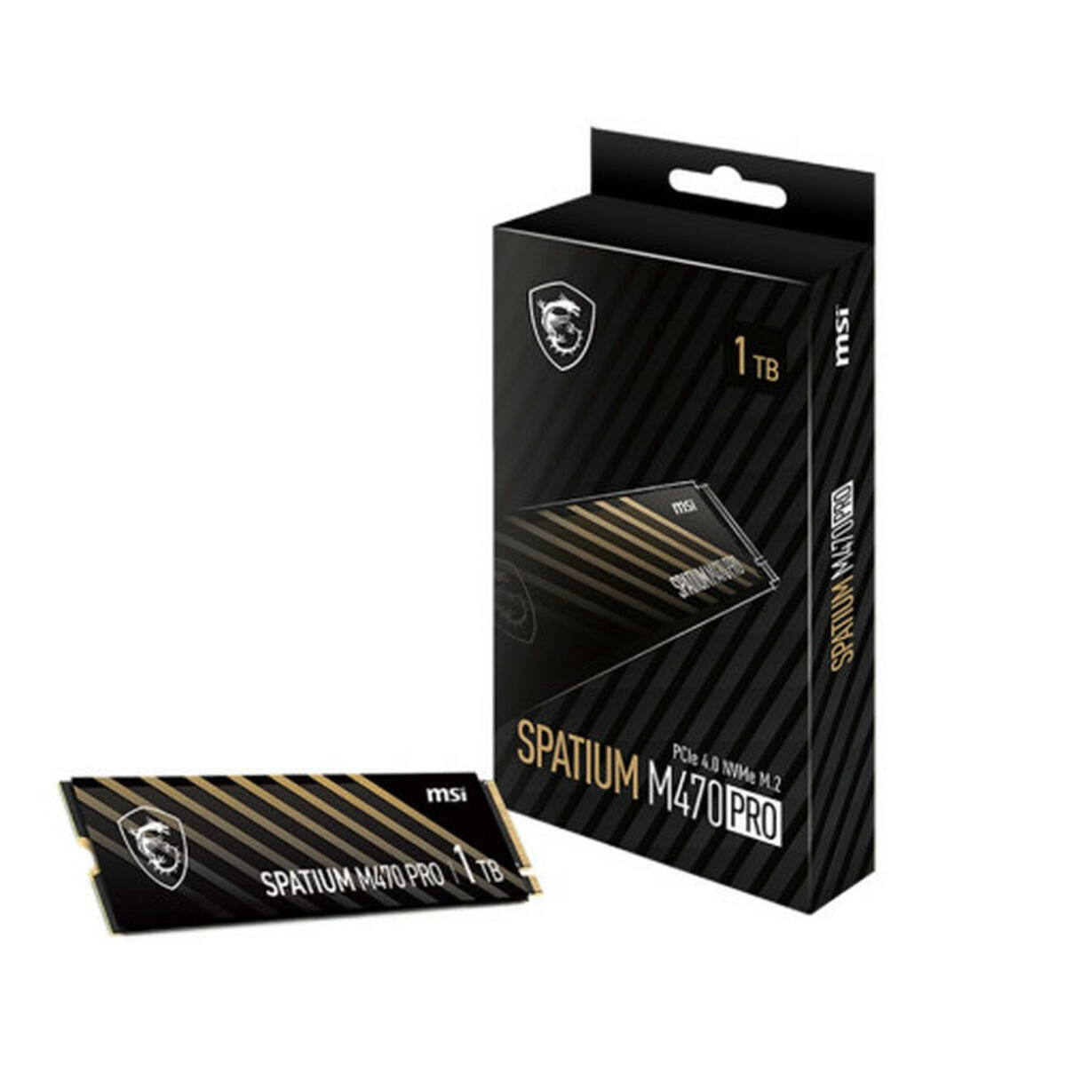 MSI Spatium M470 Pro SSD 1TB M.2 NVMe PCI Express 4.0 Κωδικός S78-440L0J0-P83