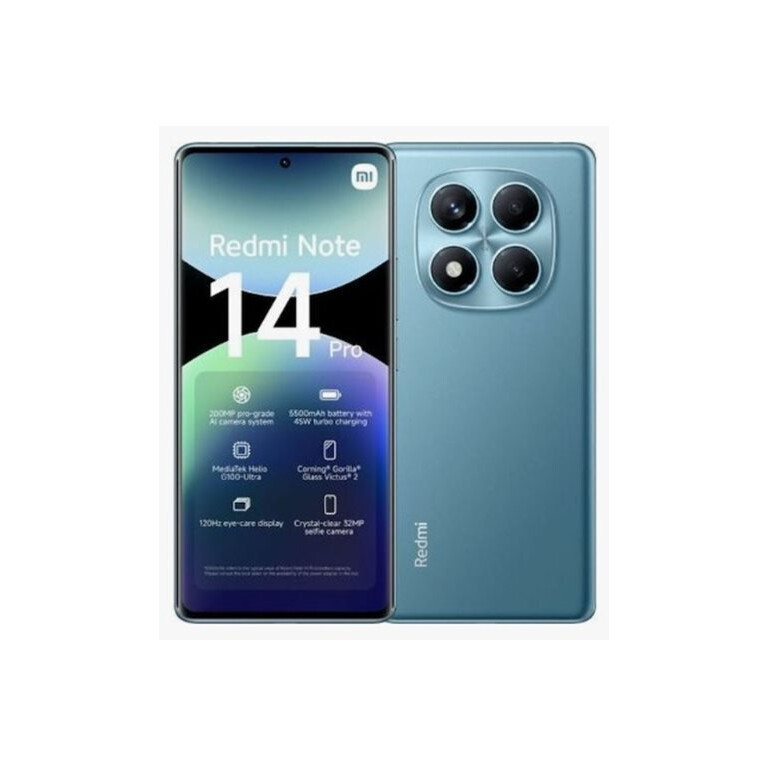 Xiaomi Redmi Note 14 Pro 4G NFC Dual SIM 12/512GB Ocean Blue