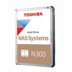 Toshiba N300 10TB HDD Σκληρός Δίσκος 3.5 SATA III 7200rpm με 512MB Cache για NAS Κωδικός MN10ADA10TS