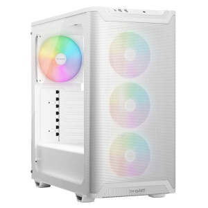 Be Quiet Pure Base 501 LX Gaming Midi Tower Κουτί Υπολογιστή με Πλαϊνό Παράθυρο και RGB Φωτισμό Λευκό