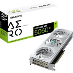 Gigabyte GeForce RTX 5060 Ti 16GB GDDR7 Aero OC White Κάρτα Γραφικών Κωδικός GV-N506TAERO OC-16GD