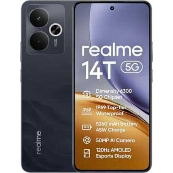 Realme 14T 5G Dual SIM 8/256GB Μαύρο