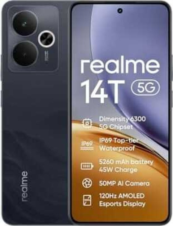 Realme 14T 5G Dual SIM 8/256GB Μαύρο