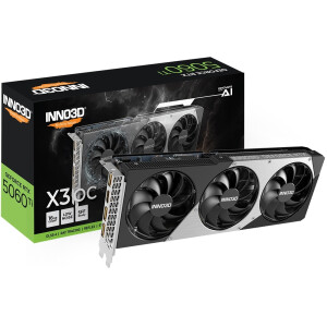 Inno 3D GeForce RTX 5060 Ti 16GB GDDR7 X3 OC Κάρτα Γραφικών Κωδικός N506T3-16D7X-191073L