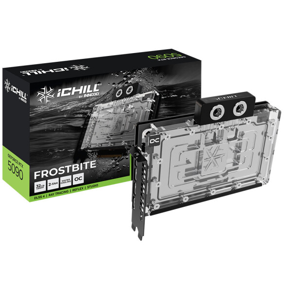 Inno 3D GeForce RTX 5090 32GB GDDR7 iChill Frostbite Κάρτα Γραφικών Κωδικός C50903-32D7X-1759FB