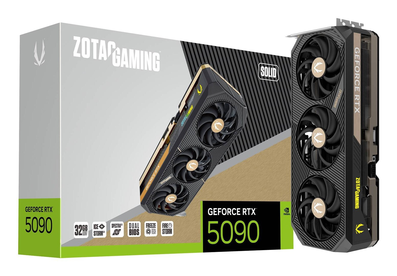 Zotac GeForce RTX 5090 32GB GDDR7 Κάρτα Γραφικών Κωδικός ZT-B50900D-10P