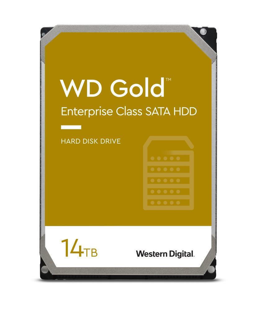Western Digital Gold 14TB HDD Σκληρός Δίσκος 3.5 SATA III 7200rpm με 512MB Cache για NAS / Server Κωδικός WD142KRYZ