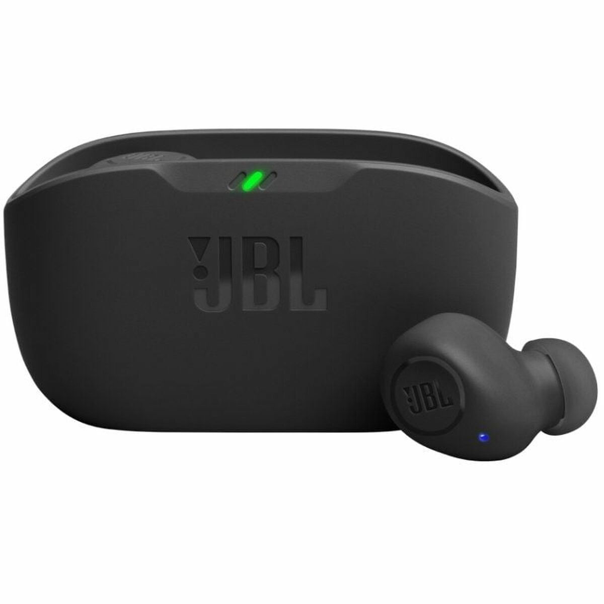 JBL Vibe Buds Bluetooth Handsfree Ακουστικά με Αντοχή στον Ιδρώτα και Θήκη Φόρτισης Μαύρα