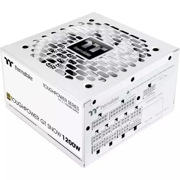 Thermaltake Toughpower GT Snow 1200W Λευκό Τροφοδοτικό Υπολογιστή Full Modular 80 Plus Gold