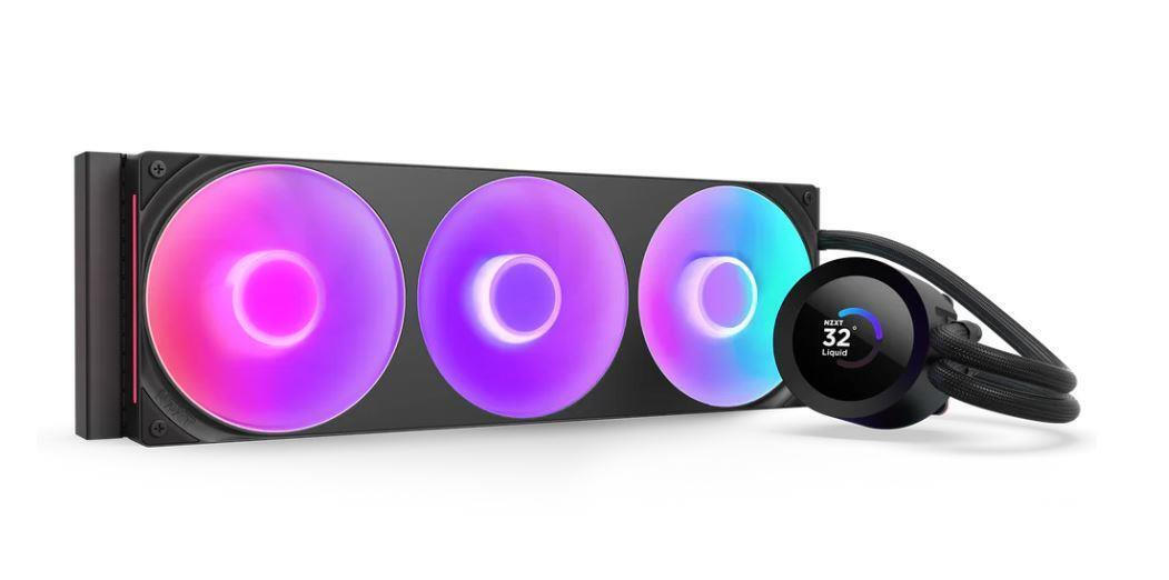 NZXT KRAKEN PLUS 360 NZXT v2 Υδρόψυξη Επεξεργαστή Τριπλού Ανεμιστήρα 120mm με RGB Φωτισμό