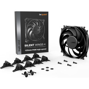 Be Quiet Silent Wings 4 High-Speed Case Fan 120mm με Σύνδεση 4-Pin PWM