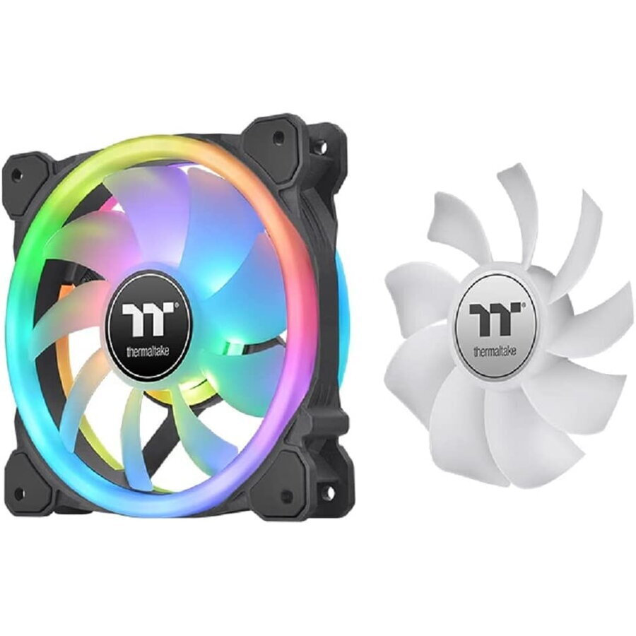 Thermaltake Swafan Case Fan 120mm με RGB Φωτισμό και Σύνδεση 9-Pin 3τμχ