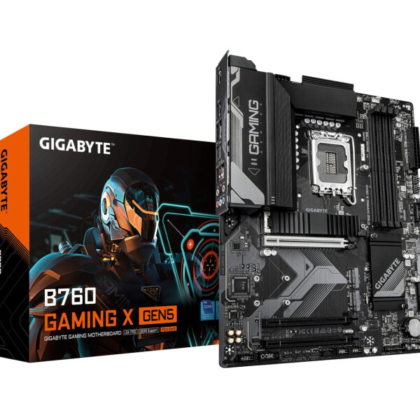 Gigabyte B760 Gaming X GEN5 Motherboard ATX με Intel 1700 Socket