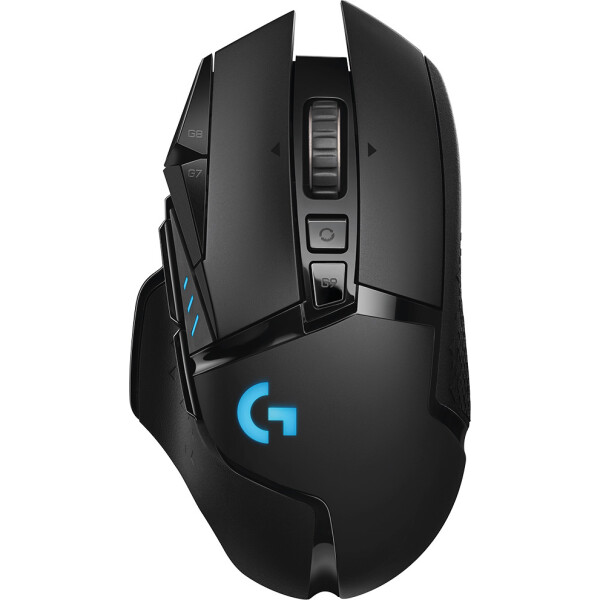 Logitech G502 Lightspeed Ασύρματο RGB Gaming Ποντίκι 25600 DPI Μαύρο