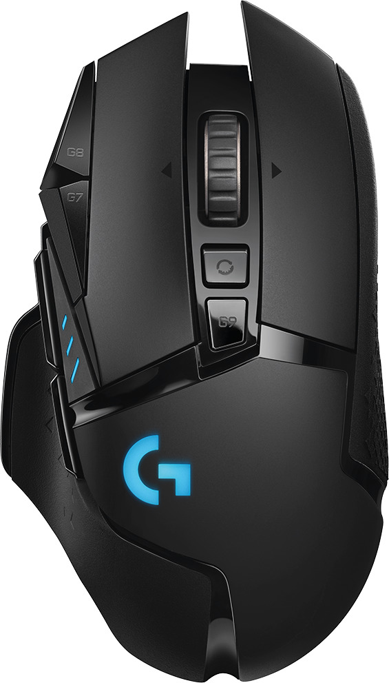 Logitech G502 Lightspeed Ασύρματο RGB Gaming Ποντίκι 25600 DPI Μαύρο