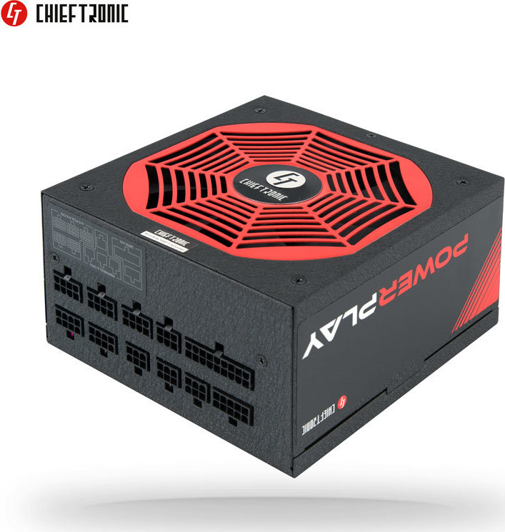 Chieftec 1050W Μαύρο Τροφοδοτικό Υπολογιστή Full Modular 80 Plus Platinum GPU-1050FC