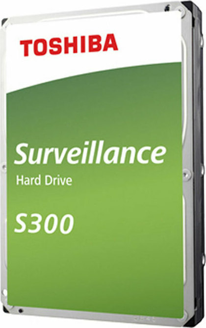 Toshiba S300 Surveillance 2TB HDD Σκληρός Δίσκος 3.5 SATA III 5400rpm με 128MB Cache για Καταγραφικό Κωδικός HDWT720UZSVA