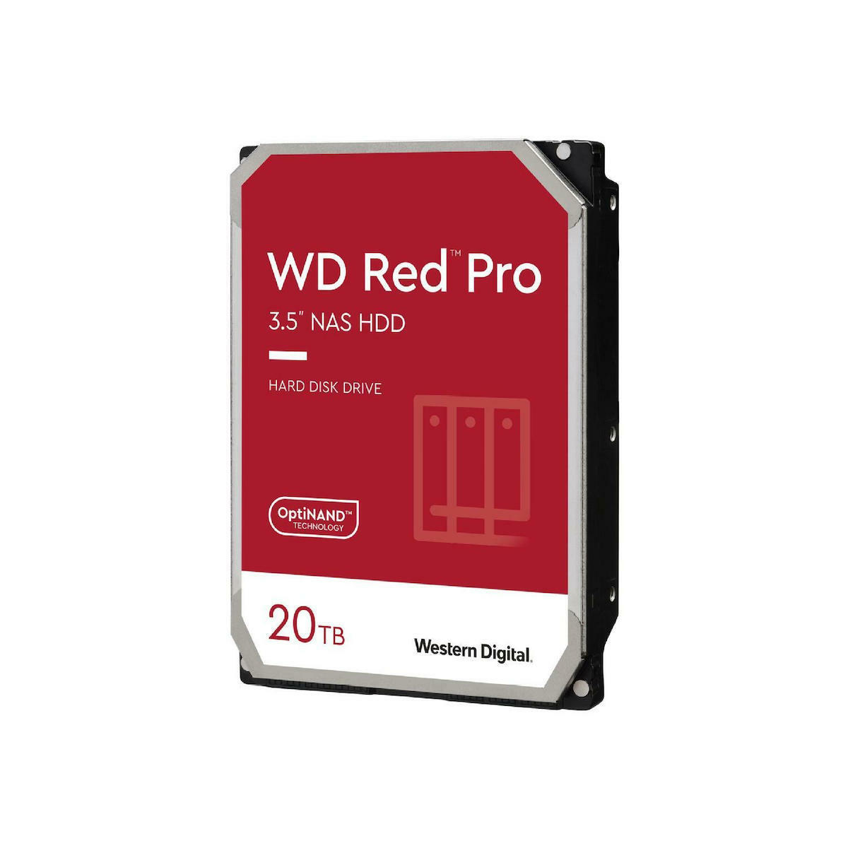 Western Digital Red Pro 20TB HDD Σκληρός Δίσκος 3.5 SATA III 7200rpm με 512MB Cache για NAS / Server Κωδικός WD201KFGX