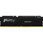 Kingston Fury Beast DDR5 με Module 1x16GB και Ταχύτητα 5600 για Desktop Κωδικός KF556C36BBE-16